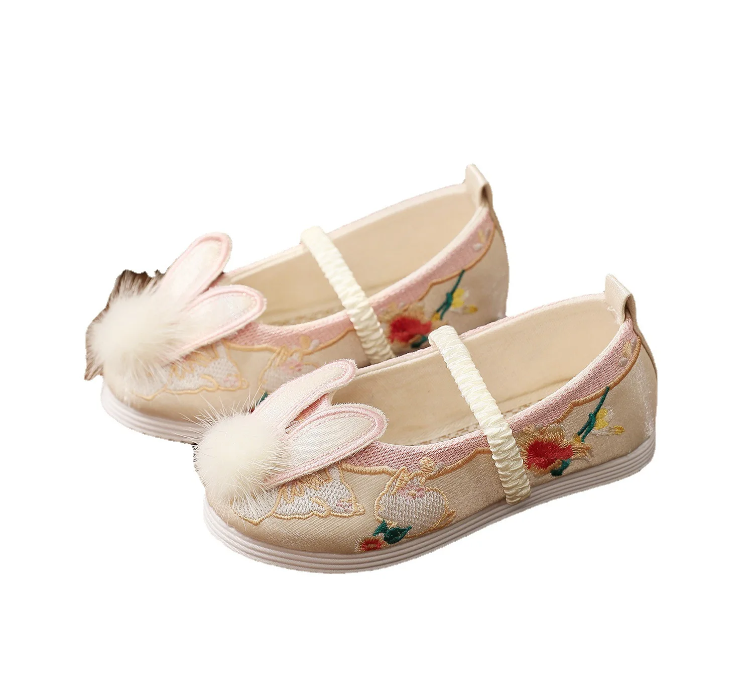 Spring and Autumn New Style Rabbit Elastic Folk Dance Shoes Chinese Style Girl Ancient Style Show Cloth Shoes Fashion Hot Cute
Spring and Autumn New Style Rabbit Elastic Folk Dance Shoes Chinese Style Girl Ancient Style Show Cloth Shoes Fashion Hot Cute