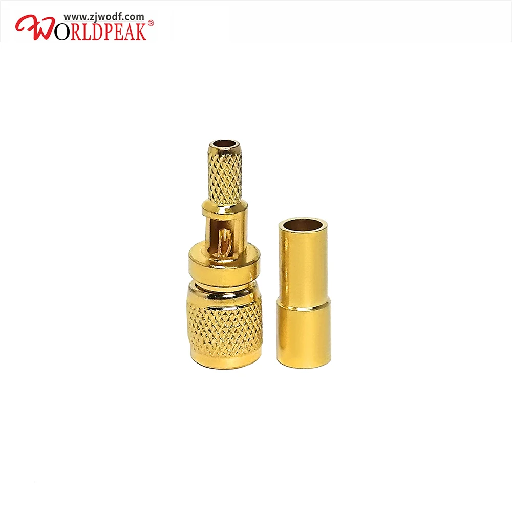 Gold plated 10-32 microdot connector male ( plug ) type crimp for RG316 RG174 coaxial cable
Gold plated 10-32 microdot connector male ( plug ) type crimp for RG316 RG174 coaxial cable
