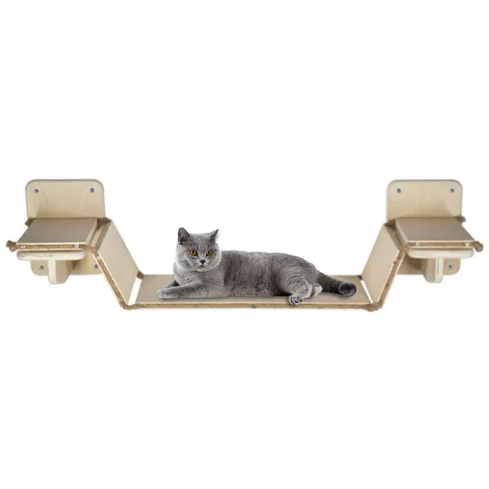 Wall-Mounted Jumping Platform100cm Cat Ladder Steps Pet Safe Wall Mount Climbing Staircase Cat Scratching Climber Climbing Step
Wall-Mounted Jumping Platform100cm Cat Ladder Steps Pet Safe Wall Mount Climbing Staircase Cat Scratching Climber Climbing Step
