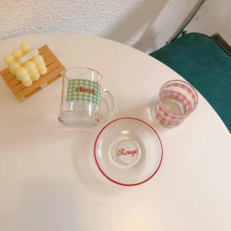 Mug Cup Coffee Mugs Glass Glasses Beer Drinkware Checked Glass French Vintage Mug Coffee Juice Cup Посуда кружка أواني الشاي
Mug Cup Coffee Mugs Glass Glasses Beer Drinkware Checked Glass French Vintage Mug Coffee Juice Cup Посуда кружка أواني الشاي