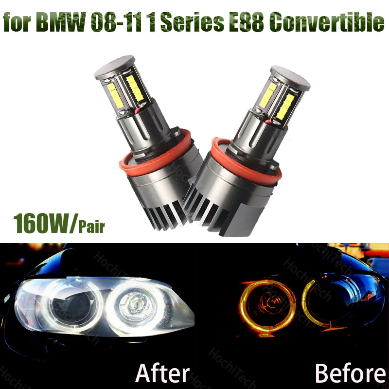 160 Вт светодиодный габаритный автомобильный ангельские глазки для BMW 2008-2011 1 серии E88 кабриолет белые светодиодные лампы для фар «ангельские глазки»
160 Вт светодиодный габаритный автомобильный ангельские глазки для BMW 2008-2011 1 серии E88 кабриолет белые светодиодные лампы для фар «ангельские глазки»