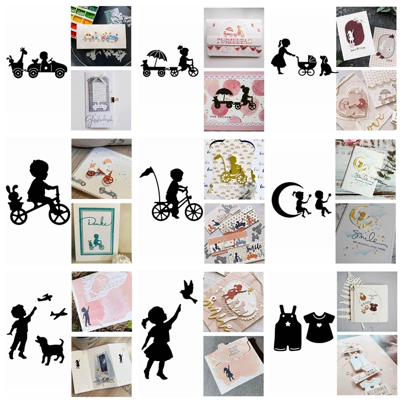 Baby Boys & Girls With Cart Clothes Metal Cutting Dies Stencil For DIY Scrapbooking Crafts Album Embossing Template 2020 New
Baby Boys & Girls With Cart Clothes Metal Cutting Dies Stencil For DIY Scrapbooking Crafts Album Embossing Template 2020 New