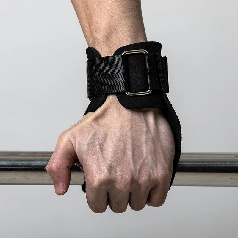 Pull-up motion of the horizontal bar specialized auxiliary belt leather Wrist (price for 1 piece)
Pull-up motion of the horizontal bar specialized auxiliary belt leather Wrist (price for 1 piece)