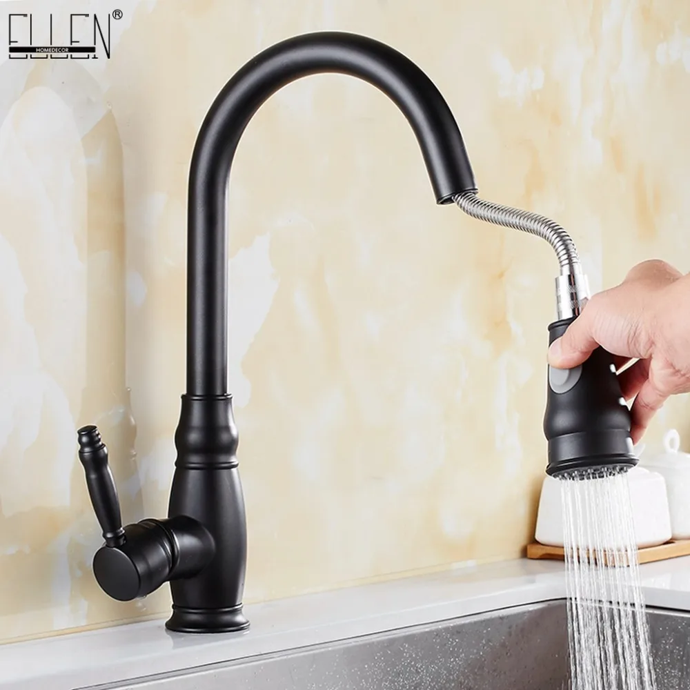 Vidric Kitchen Mixer Black Pull Out Kitchen Faucets Deck Mount Kitchen Sink Faucet Crane Cold Hot Water Torneira Cozinha Rotate
Vidric Kitchen Mixer Black Pull Out Kitchen Faucets Deck Mount Kitchen Sink Faucet Crane Cold Hot Water Torneira Cozinha Rotate
