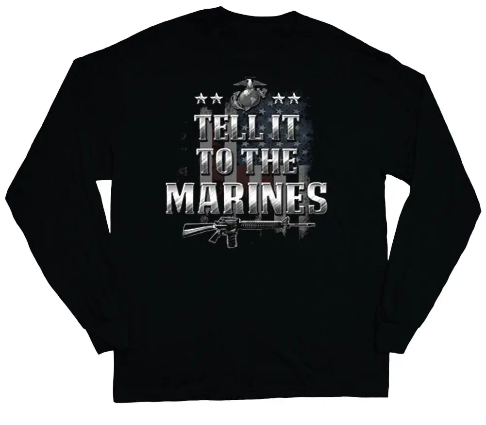 Long Sleeve T-shirt for Men US Marines Usmc Marine Corps Us Flag Tee Shirt Mens
Long Sleeve T-shirt for Men US Marines Usmc Marine Corps Us Flag Tee Shirt Mens
