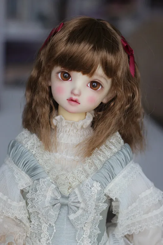 BJD doll wig suitable for 1-3 1-4 1-6 size bjd girl wig cute milk silk medium long wavy curly hair doll accessories
BJD doll wig suitable for 1-3 1-4 1-6 size bjd girl wig cute milk silk medium long wavy curly hair doll accessories