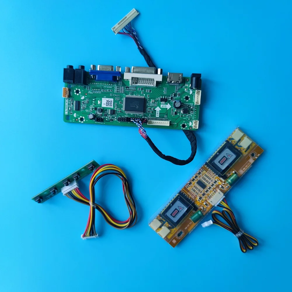 kit for M220EW01 V4/V2/V1/V0 DVI VGA 30pin DIY M.NT68676 1680X1050 Driver 22" LVDS 4 lamps Monitor Screen Controller board
kit for M220EW01 V4/V2/V1/V0 DVI VGA 30pin DIY M.NT68676 1680X1050 Driver 22" LVDS 4 lamps Monitor Screen Controller board