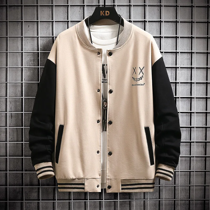 2021 Hip Hop Furry Bone Patchwork Block Jackets Mens Harajuku Streetwear Bomber Jacket Men Baseball Coats Unisex Dropshipping
2021 Hip Hop Furry Bone Patchwork Block Jackets Mens Harajuku Streetwear Bomber Jacket Men Baseball Coats Unisex Dropshipping