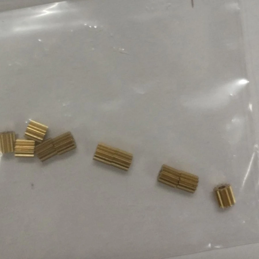 10pcs Original New Motor Copper Gears Metal Gears FOR Mettler Toledo 3600 3650 3610 Electronic Scale Printer Motor Gear
10pcs Original New Motor Copper Gears Metal Gears FOR Mettler Toledo 3600 3650 3610 Electronic Scale Printer Motor Gear