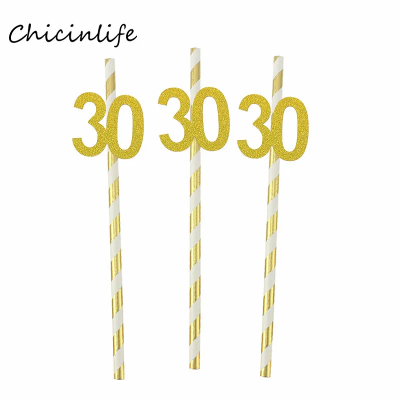 Chicinlife 10pcs Paper Straw With number 30 40 50 60 Anniversary Drink Straws 30th 40th 50th 60th Birthday Party Decoration
Chicinlife 10pcs Paper Straw With number 30 40 50 60 Anniversary Drink Straws 30th 40th 50th 60th Birthday Party Decoration