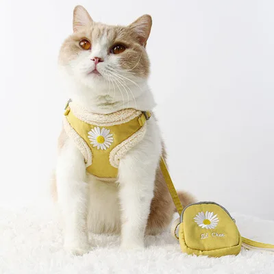 Pet Chest Harness Vest-Style Dog Leash Nylon Dog Leash Dog Leash Cute Cat Leash Pet Supplies Small Dog Accessories
Pet Chest Harness Vest-Style Dog Leash Nylon Dog Leash Dog Leash Cute Cat Leash Pet Supplies Small Dog Accessories