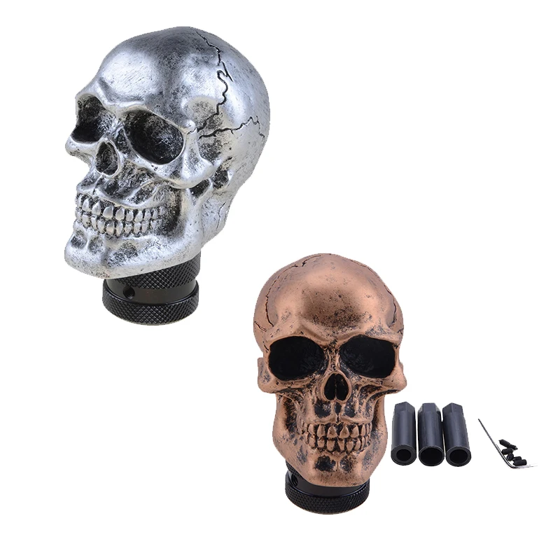 Manual Gear Shift Knob Shifter Lever Knob Halloween Alien Skull Head Gear Knob Pomo Marchas Universal Car Accessories
Manual Gear Shift Knob Shifter Lever Knob Halloween Alien Skull Head Gear Knob Pomo Marchas Universal Car Accessories