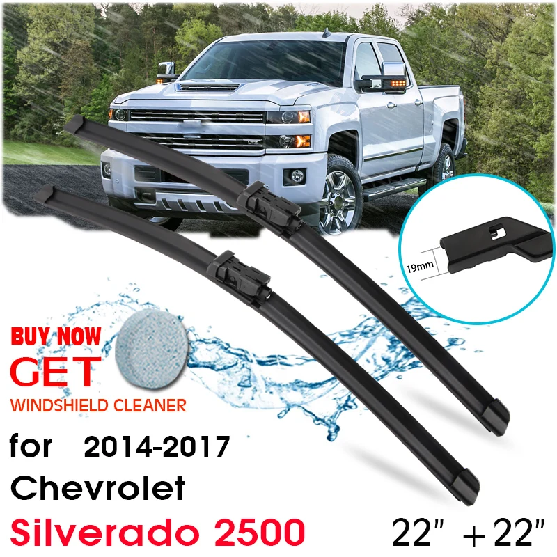 Car Front Window Windshield Rubber Silicon Refill Wiper For Chevrolet Silverado 2500 2014-2017 LHD / RHD 22"+22" Car Accessories
Car Front Window Windshield Rubber Silicon Refill Wiper For Chevrolet Silverado 2500 2014-2017 LHD / RHD 22"+22" Car Accessories