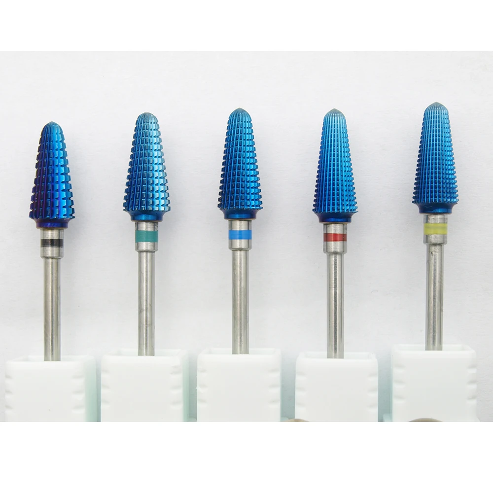 Easy Nail Blue Carbide Nail Drill Bits 3/32" Tornado Carbide Bit Milling Cutters For Manicure Pedicure Nails Accessories Tools
Easy Nail Blue Carbide Nail Drill Bits 3/32" Tornado Carbide Bit Milling Cutters For Manicure Pedicure Nails Accessories Tools