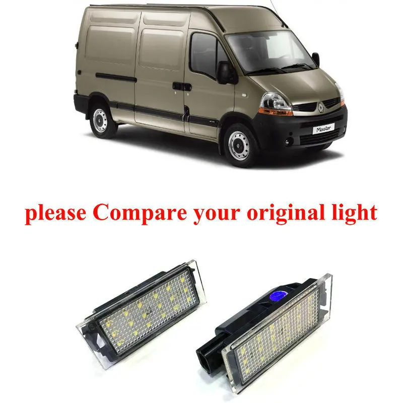 Car Accessories Special Car License Plate Lamp For Renault Master 2 II 2003-2010 automotive goods car products
Car Accessories Special Car License Plate Lamp For Renault Master 2 II 2003-2010 automotive goods car products