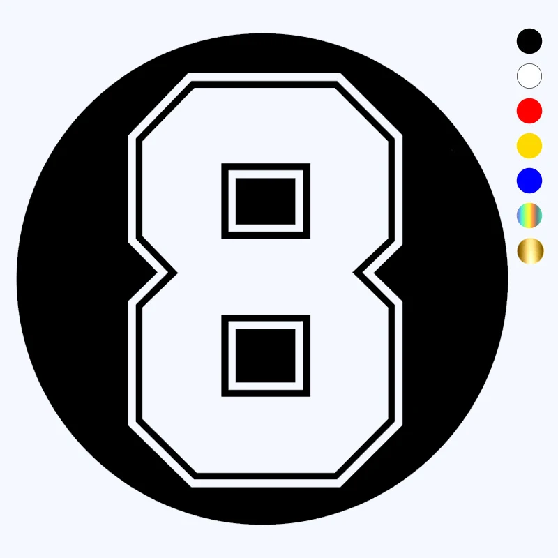 CK20171# Various Sizes Funny Vinyl Decal Racing Number 8 Car Sticker Waterproof Auto Decors on Truck Bumper Rear Window
CK20171# Various Sizes Funny Vinyl Decal Racing Number 8 Car Sticker Waterproof Auto Decors on Truck Bumper Rear Window