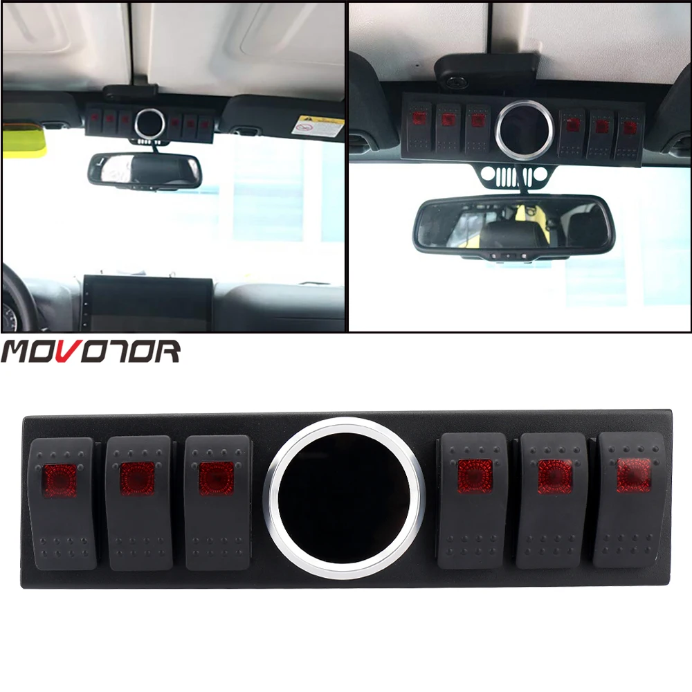6 Rocker Switch Panel Control System Wiring Harness Toggle Switch Compatible with 2009-2017 Jeep Wrangler JK JKU
6 Rocker Switch Panel Control System Wiring Harness Toggle Switch Compatible with 2009-2017 Jeep Wrangler JK JKU