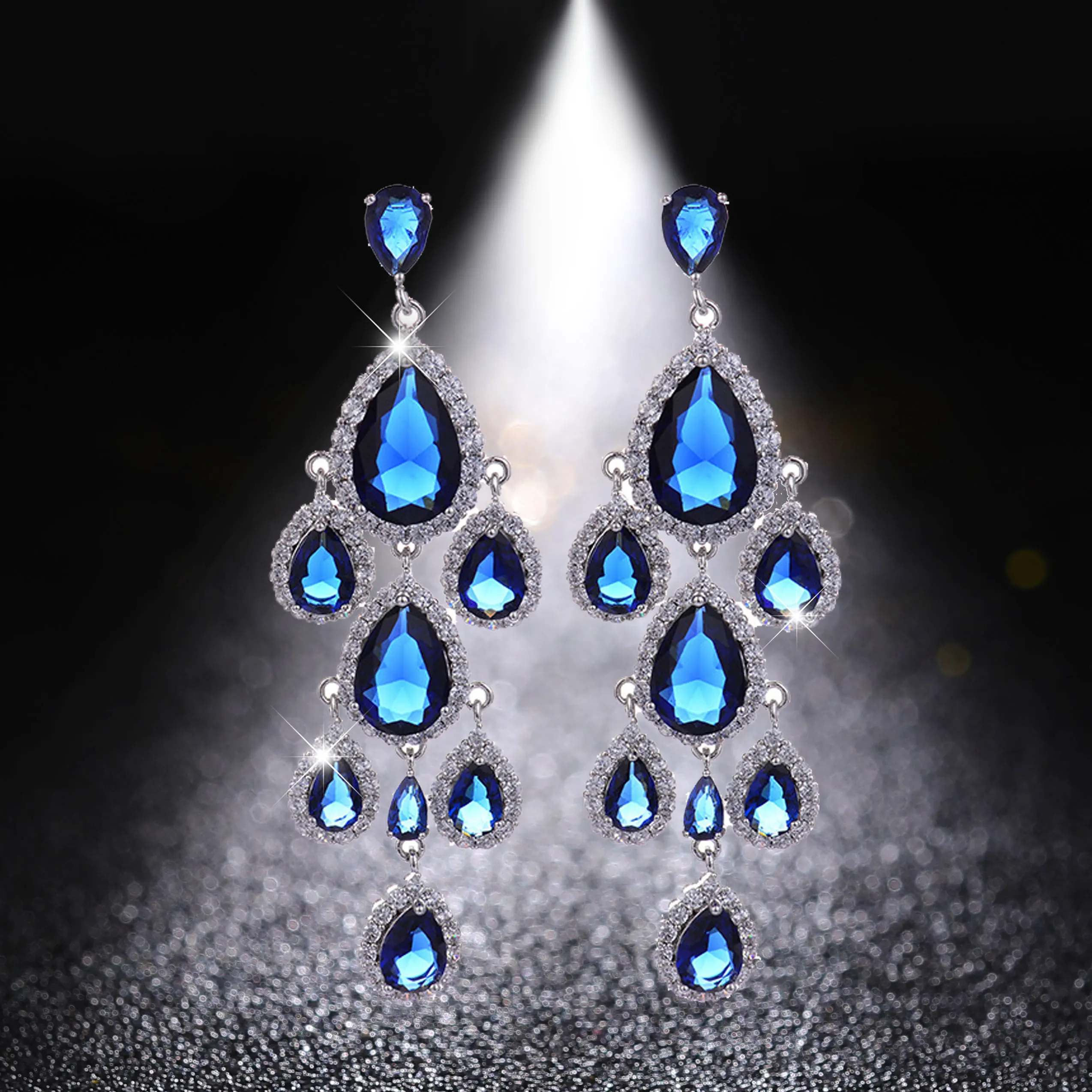 HUAMI Long Water Drop Earrings Christmas New Style luxury Wholesale Price Multicolor Jewelry Earrings for Women Ins Hot Sale
HUAMI Long Water Drop Earrings Christmas New Style luxury Wholesale Price Multicolor Jewelry Earrings for Women Ins Hot Sale