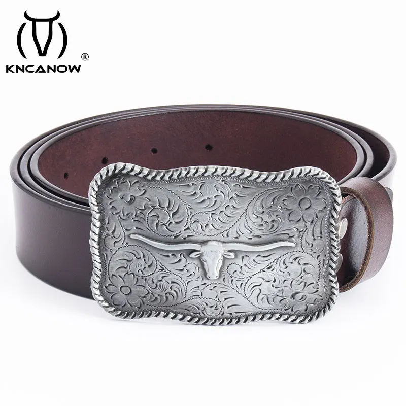 Genuine Leather Belt Men Extra Long Size 130cm Brand Strap Retro Western Bull Head Buckle Male Jeans High Quality Luxury Belts
Genuine Leather Belt Men Extra Long Size 130cm Brand Strap Retro Western Bull Head Buckle Male Jeans High Quality Luxury Belts