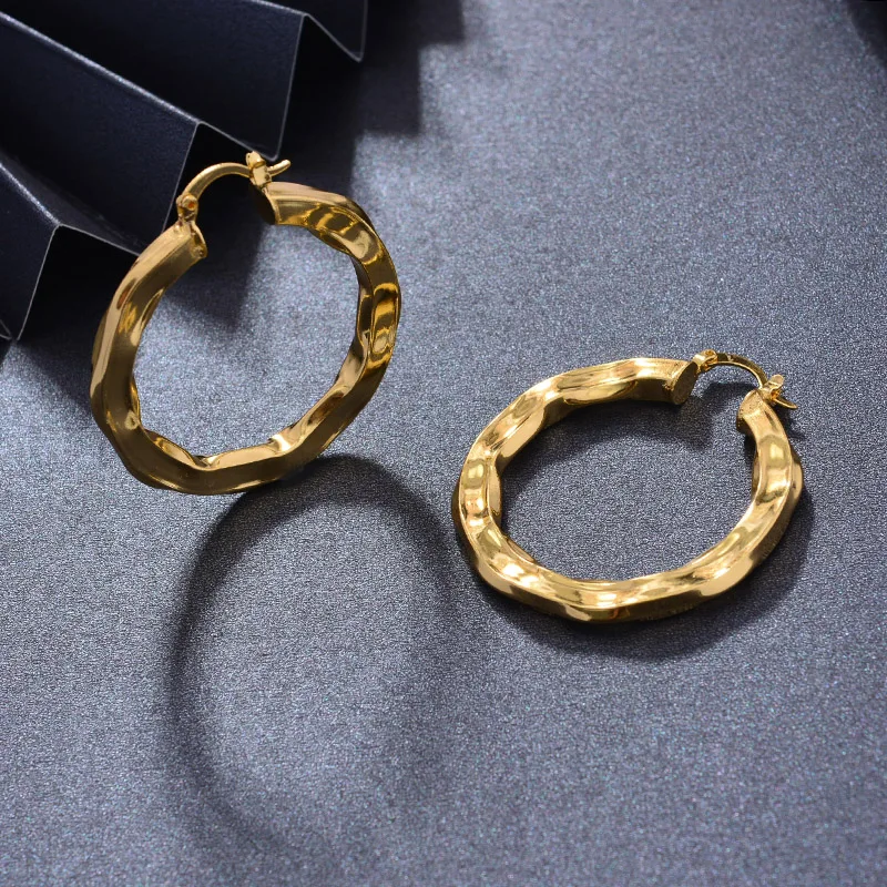 WANDO 24K Gold Plated Wedding Brass Earrings Fashion Body Jewelry Fashion Jewelry Party Gifts Wedding Earings
WANDO 24K Gold Plated Wedding Brass Earrings Fashion Body Jewelry Fashion Jewelry Party Gifts Wedding Earings