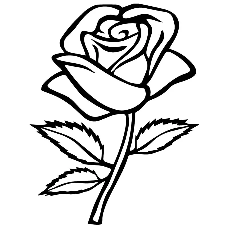 Rose Flower Romantic Rear Windshield Decoration Decal Cartoon Car Sticker 12.2X16CM
Rose Flower Romantic Rear Windshield Decoration Decal Cartoon Car Sticker 12.2X16CM