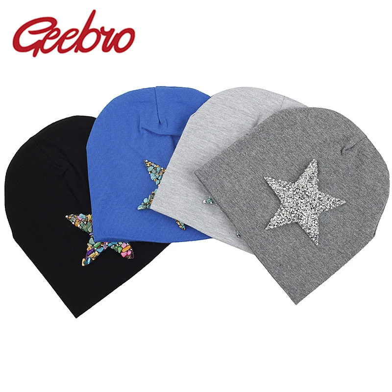 Geebro Toddler Rhinestones Star Cotton Warm Hats for Baby Boys Girls Child Skullies Beanies Caps For Baby Photography Props
Geebro Toddler Rhinestones Star Cotton Warm Hats for Baby Boys Girls Child Skullies Beanies Caps For Baby Photography Props