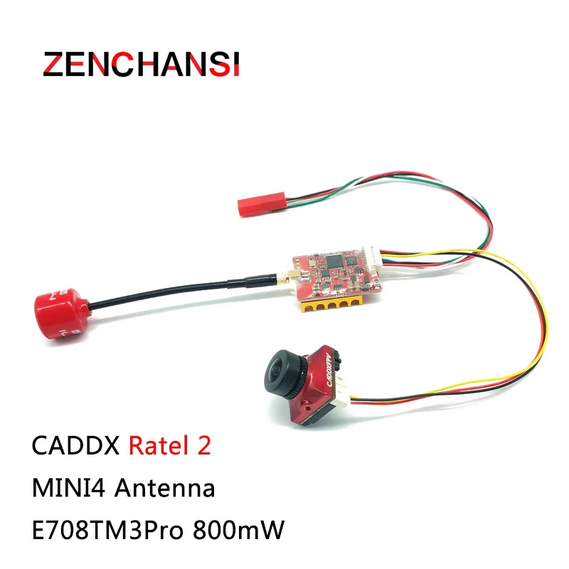 Камера Caddx Ratel 2/Baby Ratel 1/1, 8 ''Starlight HDR OSD1200TVL FPV с передатчиком 5,8G 800 МВт и антенной MINI4 для дрона FPV
Камера Caddx Ratel 2/Baby Ratel 1/1, 8 ''Starlight HDR OSD1200TVL FPV с передатчиком 5,8G 800 МВт и антенной MINI4 для дрона FPV