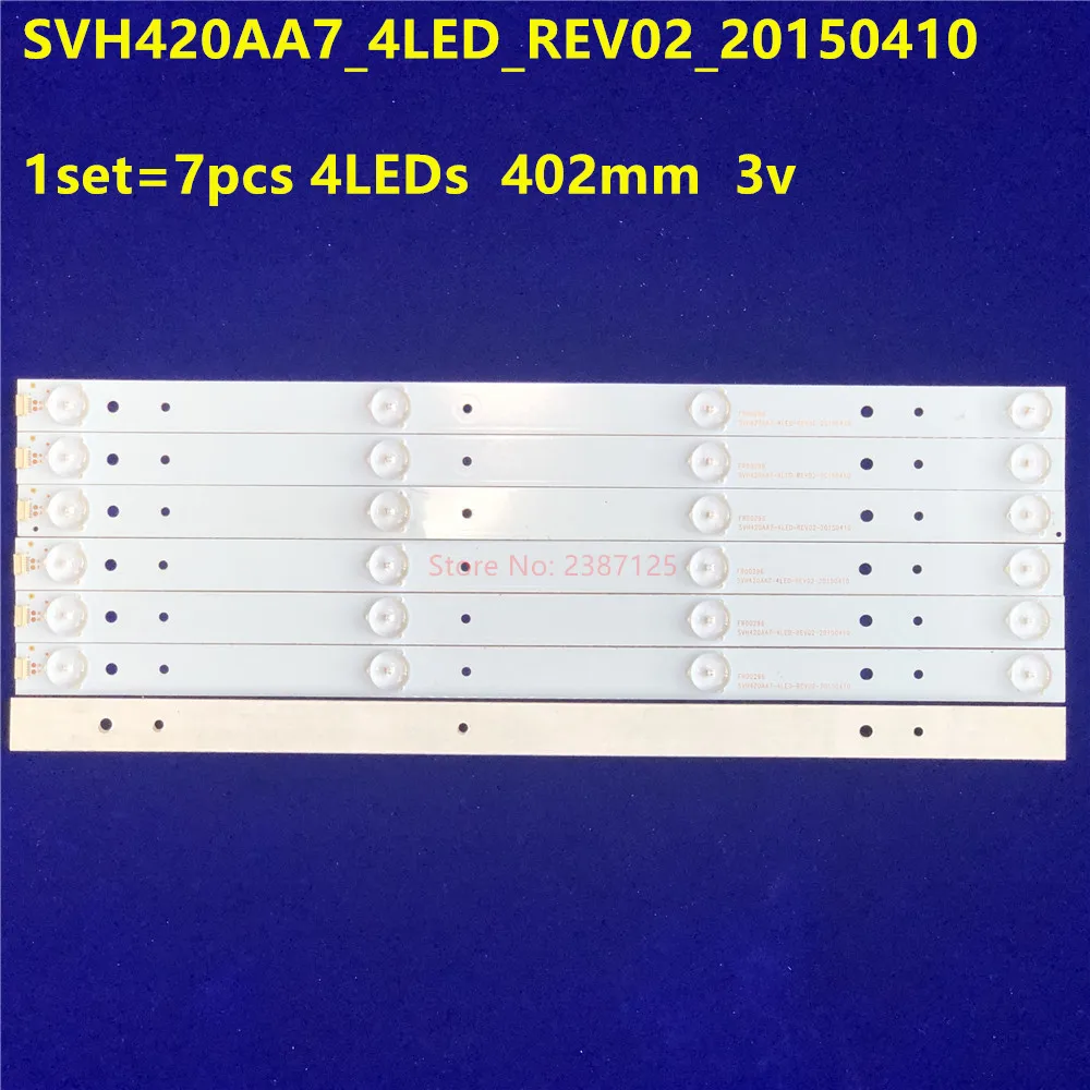 5 комплектов светодиодной ленты SVH420AB2 SVH420AB3 SVH420AA7 JL.D 42641330 -003MS-M Для LED43K260 LED43K300U LED43EC200 LED43EC210D LED43EC291N
5 комплектов светодиодной ленты SVH420AB2 SVH420AB3 SVH420AA7 JL.D 42641330 -003MS-M Для LED43K260 LED43K300U LED43EC200 LED43EC210D LED43EC291N