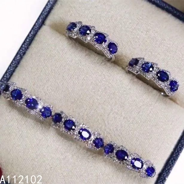 KJJEAXCMY fine jewelry 925 sterling silver inlaid natural sapphire ring noble girl's ring support test
KJJEAXCMY fine jewelry 925 sterling silver inlaid natural sapphire ring noble girl's ring support test