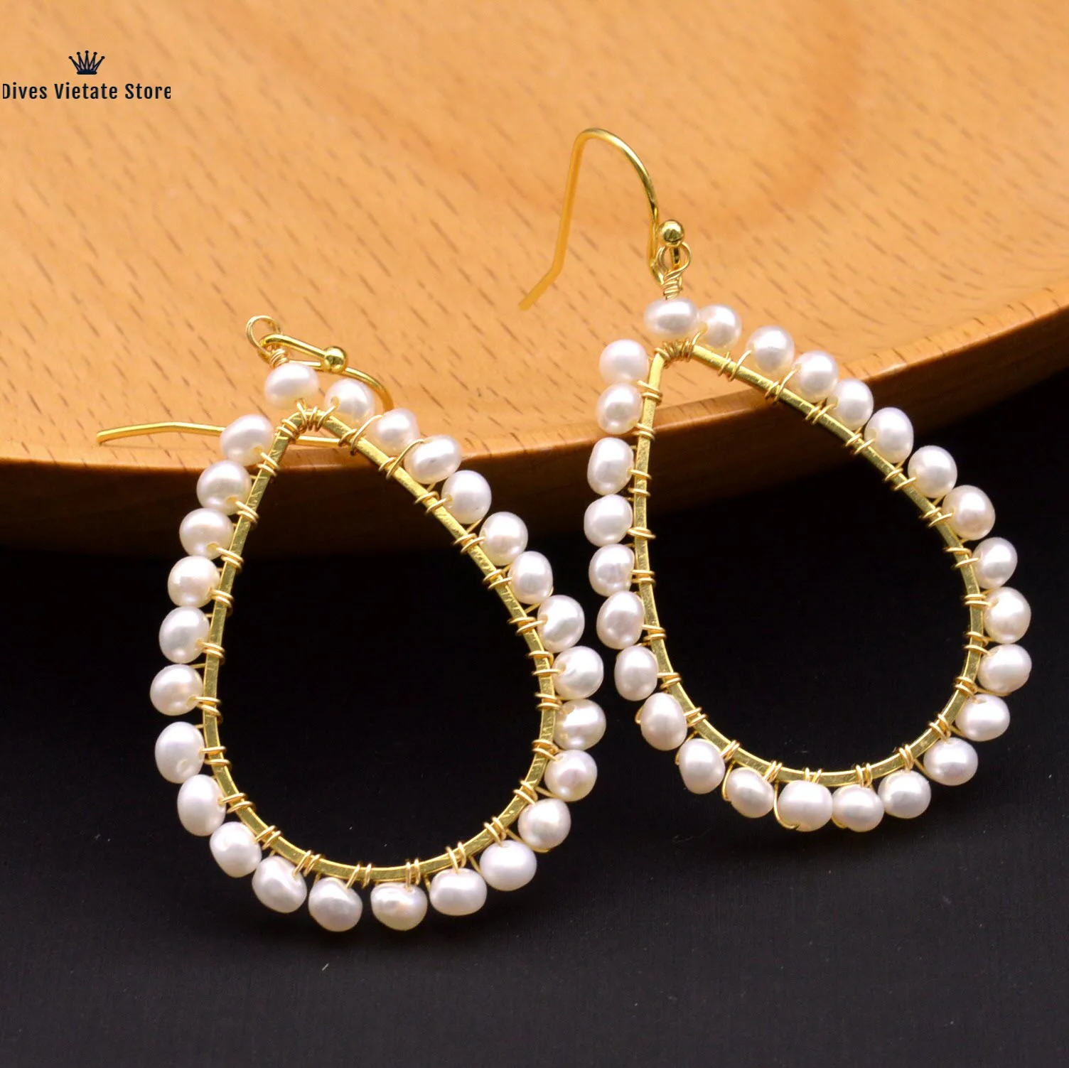 Dives 925 Sterling Silver Real Natural White Pearl Earring Women's Earrings Gold Big Eardrop Jewelry Trendy For Women 2021 Gift
Dives 925 Sterling Silver Real Natural White Pearl Earring Women's Earrings Gold Big Eardrop Jewelry Trendy For Women 2021 Gift