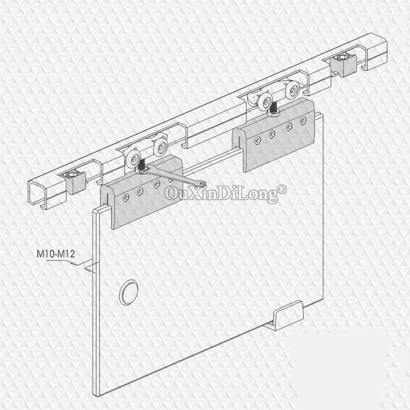 1PCS Aluminum Alloy Glass Door Hanging Wheels Load Bearing 100KG Sliding Door Pulley Hanging Track Pulley No Drilling GF566
1PCS Aluminum Alloy Glass Door Hanging Wheels Load Bearing 100KG Sliding Door Pulley Hanging Track Pulley No Drilling GF566