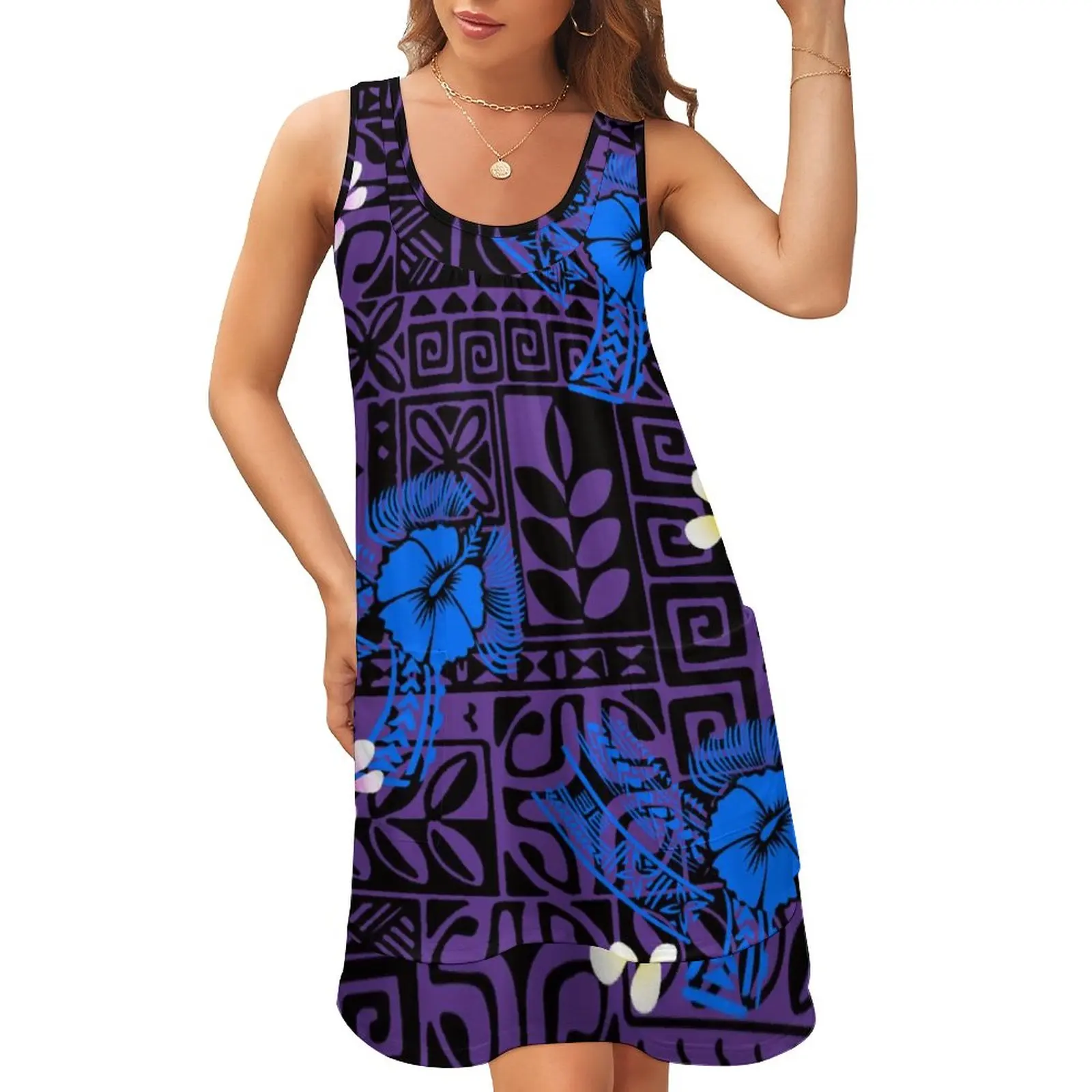 Tribal Clothes Islanders Super Cheap Hot Sale Cozy Polyester Minimalist Sleeveless Sexy Pockets Dress Dress
Tribal Clothes Islanders Super Cheap Hot Sale Cozy Polyester Minimalist Sleeveless Sexy Pockets Dress Dress