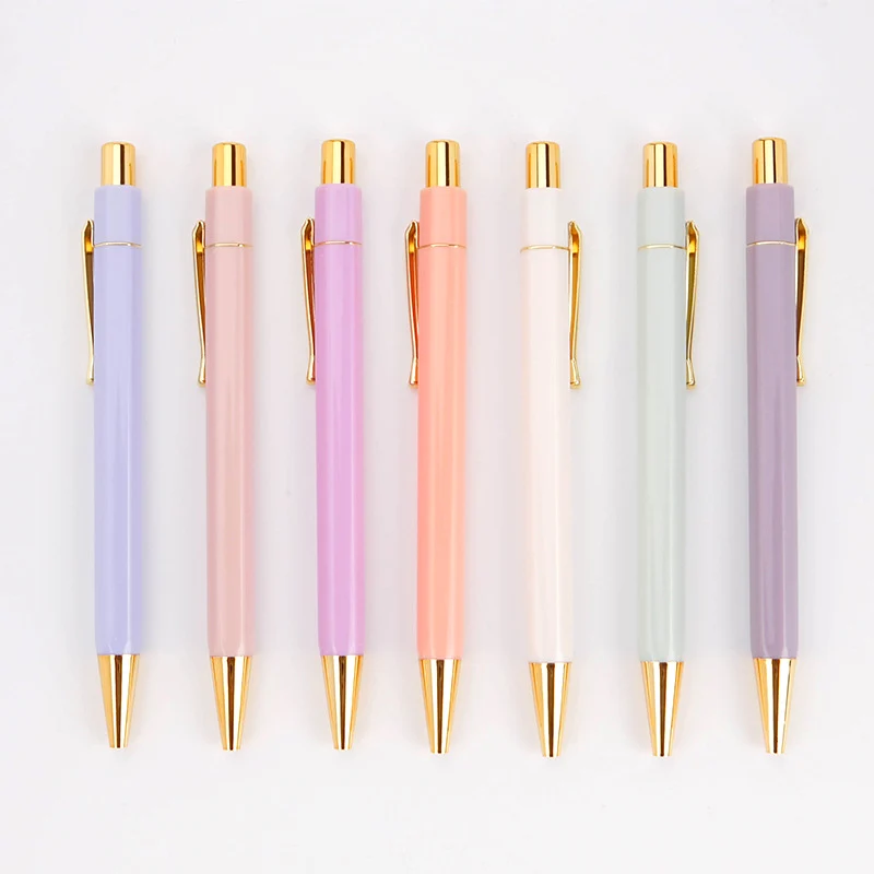 56pcs Luxury Morandi Color Ballpoint Pens for School Office Supplies Fashion Novelty Pens Rose Gold Stationery Customized Logo
56pcs Luxury Morandi Color Ballpoint Pens for School Office Supplies Fashion Novelty Pens Rose Gold Stationery Customized Logo