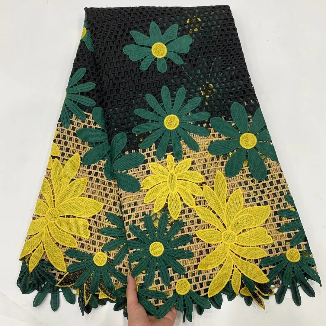 Tricolor Nigerian Lace Fabric 2021 Latest African Net Lace Fabric Milk Silk Water Soluble Guipure Lace Fabric For Party KDP21232
Tricolor Nigerian Lace Fabric 2021 Latest African Net Lace Fabric Milk Silk Water Soluble Guipure Lace Fabric For Party KDP21232