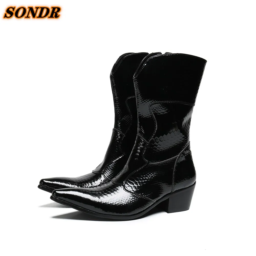 Winter Fashion British Men Shoes Top Quality Genuine Leather Pointed Toe Zipper Boots Breathable Chelsea Boots Botines Hombre
Winter Fashion British Men Shoes Top Quality Genuine Leather Pointed Toe Zipper Boots Breathable Chelsea Boots Botines Hombre