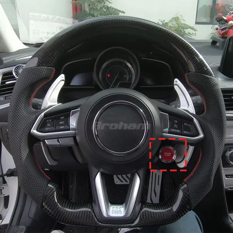 Engine Start One-button Start Button On Steering Wheel One-key Start Switch For Mazda Cx-5 For Mazda3 Axela Atenza 2014-2020
Engine Start One-button Start Button On Steering Wheel One-key Start Switch For Mazda Cx-5 For Mazda3 Axela Atenza 2014-2020