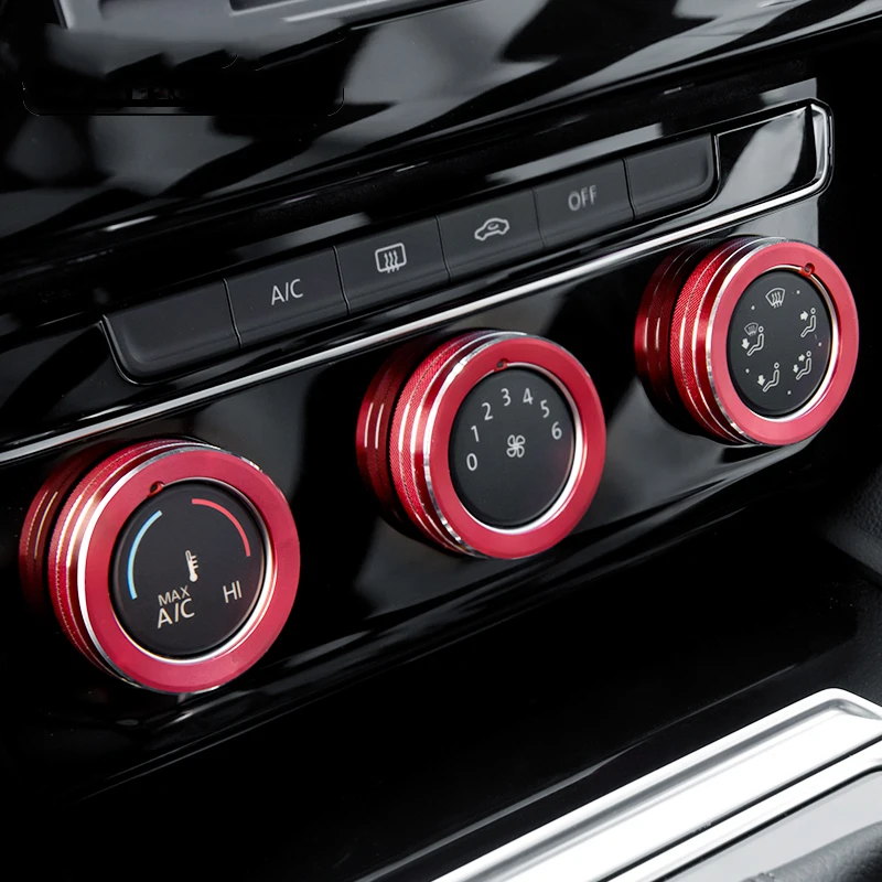 Car AC Button Decorative Cap Air Conditioning Knob Ring Cover for VW Golf 7 7.5 MK7 Accessories 2015 2016 2017 2018 2019
Car AC Button Decorative Cap Air Conditioning Knob Ring Cover for VW Golf 7 7.5 MK7 Accessories 2015 2016 2017 2018 2019