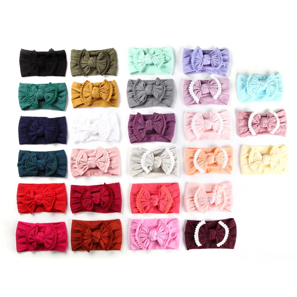 1pcs Solid Color Bowknot Baby Headband knit Turban ball Hairband Girl Headbands for Girls accessories adjustable
1pcs Solid Color Bowknot Baby Headband knit Turban ball Hairband Girl Headbands for Girls accessories adjustable