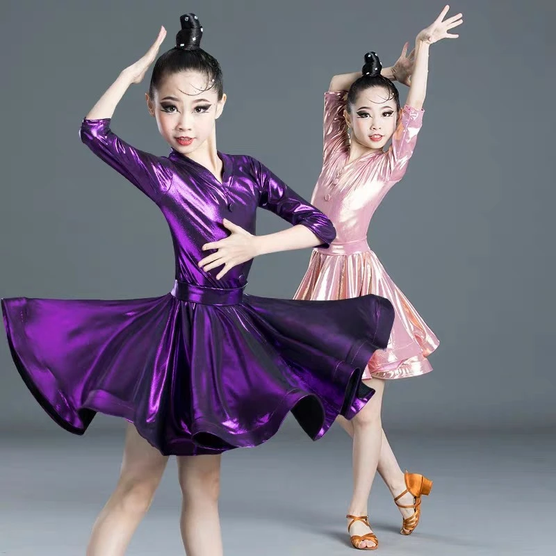 Sexy Glossy Girls Professional Kids Latin Dancing Dress Children Competitions Latin Skirts Ballroom Salsa Dance Wear Costumes
Sexy Glossy Girls Professional Kids Latin Dancing Dress Children Competitions Latin Skirts Ballroom Salsa Dance Wear Costumes