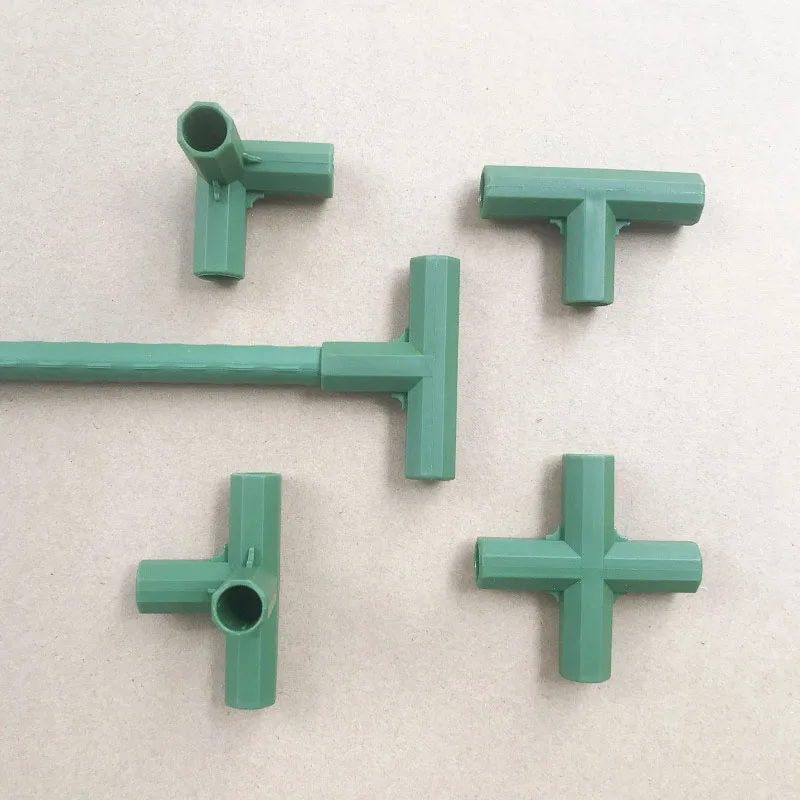 11MM Plastic Garden Pillar Connectors Greenhouse Frame Joints 3Ways 4Ways Tee Connector Plant Shelf Support DIY Fittings
11MM Plastic Garden Pillar Connectors Greenhouse Frame Joints 3Ways 4Ways Tee Connector Plant Shelf Support DIY Fittings