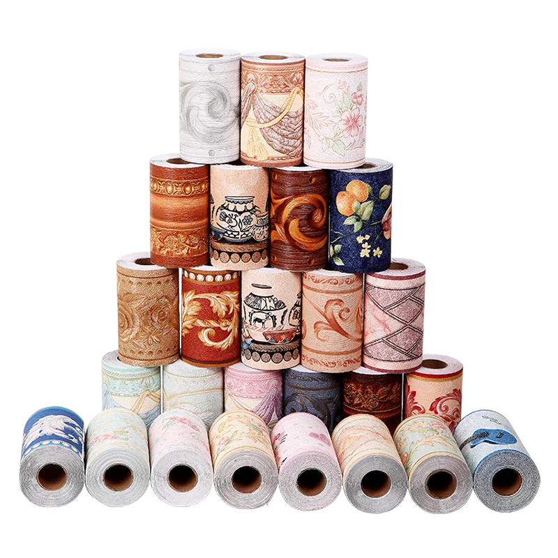10X500cm bedroom kitchen bathroom skirting waist line stickers PVC self-adhesive wallpaper for Living room decorative home decor
10X500cm bedroom kitchen bathroom skirting waist line stickers PVC self-adhesive wallpaper for Living room decorative home decor