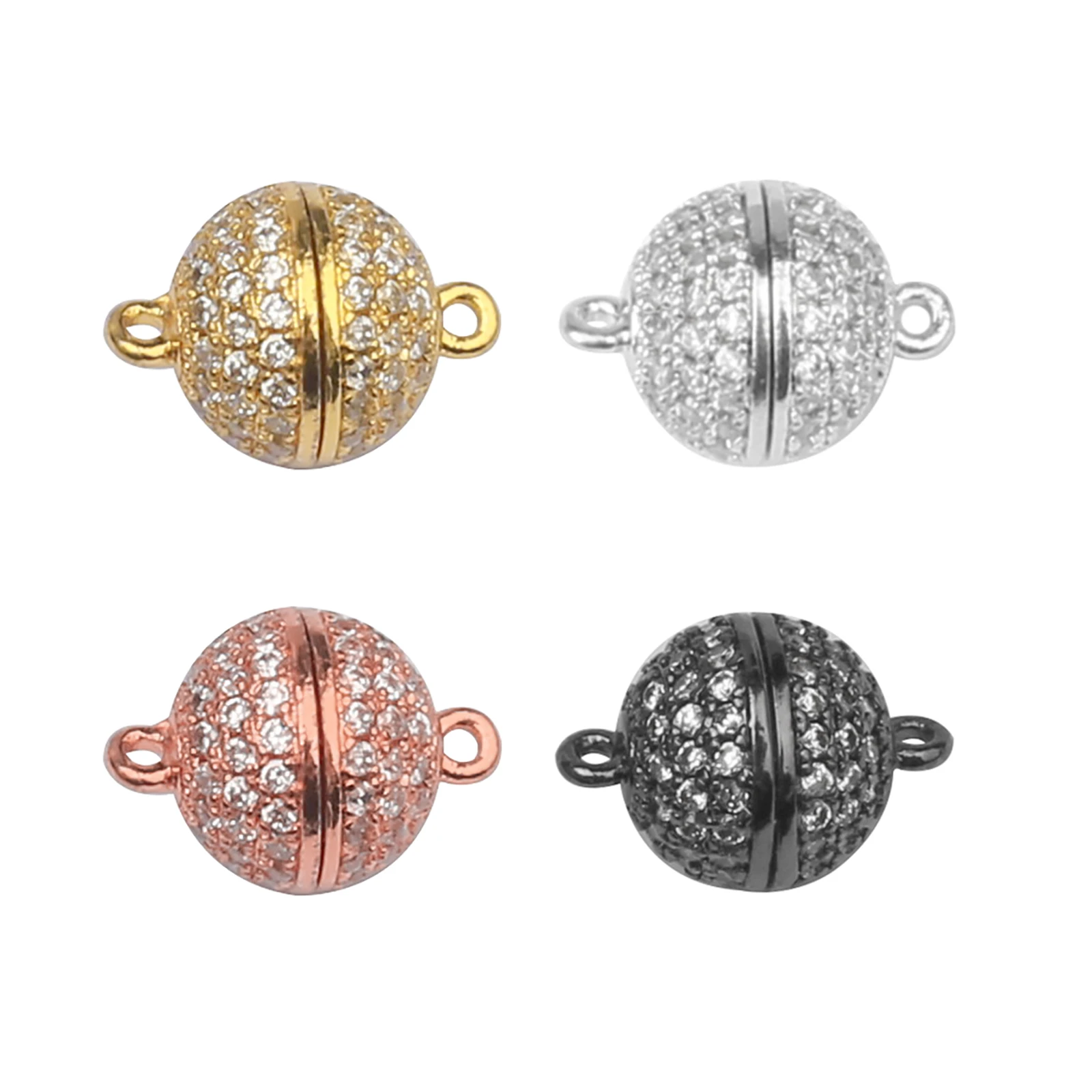 10pcs/Lot 8mm CZ Spacer Round Beads Brass Micro Pave Cubic Zirconia Beads Jewelry Making Diy Charms Bracelet Wholesale CZBS33
10pcs/Lot 8mm CZ Spacer Round Beads Brass Micro Pave Cubic Zirconia Beads Jewelry Making Diy Charms Bracelet Wholesale CZBS33