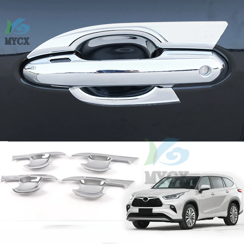 Для Toyota Kluger Highlander XU70 Refit 2022 2021, внешняя дверная ручка автомобиля, крышка, защитная накладка на дверную чашу, наклейка
Для Toyota Kluger Highlander XU70 Refit 2022 2021, внешняя дверная ручка автомобиля, крышка, защитная накладка на дверную чашу, наклейка