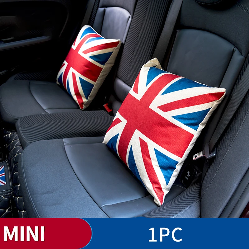 1PC Top Quality Car Seat Pillow Backrest Cushion For Mini Cooper Union Jack Styling Interior Accessories PP Cotton
1PC Top Quality Car Seat Pillow Backrest Cushion For Mini Cooper Union Jack Styling Interior Accessories PP Cotton