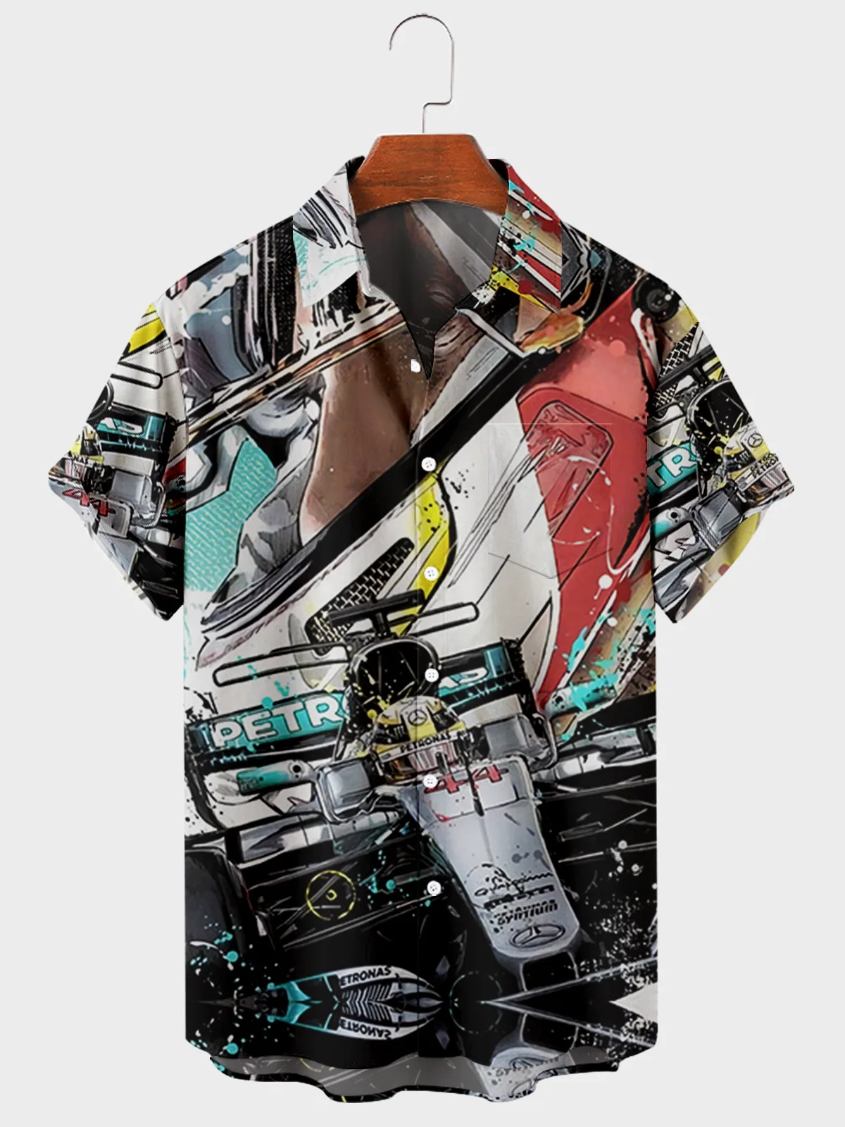 2021 New Cross 9 Car Elements 3D Digital Printing Trend Loose Short Sleeve Shirt Men's Top
2021 New Cross 9 Car Elements 3D Digital Printing Trend Loose Short Sleeve Shirt Men's Top