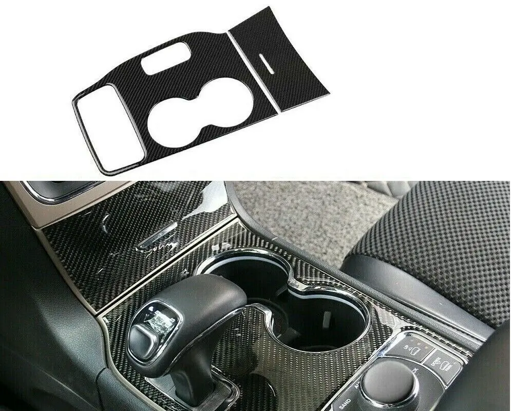 Carbon Fiber Cover Trim Switch Water Cup Holder Navigation Panel Fit For Jeep Grand Cherokee 2014-2018 Car Accessories
Carbon Fiber Cover Trim Switch Water Cup Holder Navigation Panel Fit For Jeep Grand Cherokee 2014-2018 Car Accessories