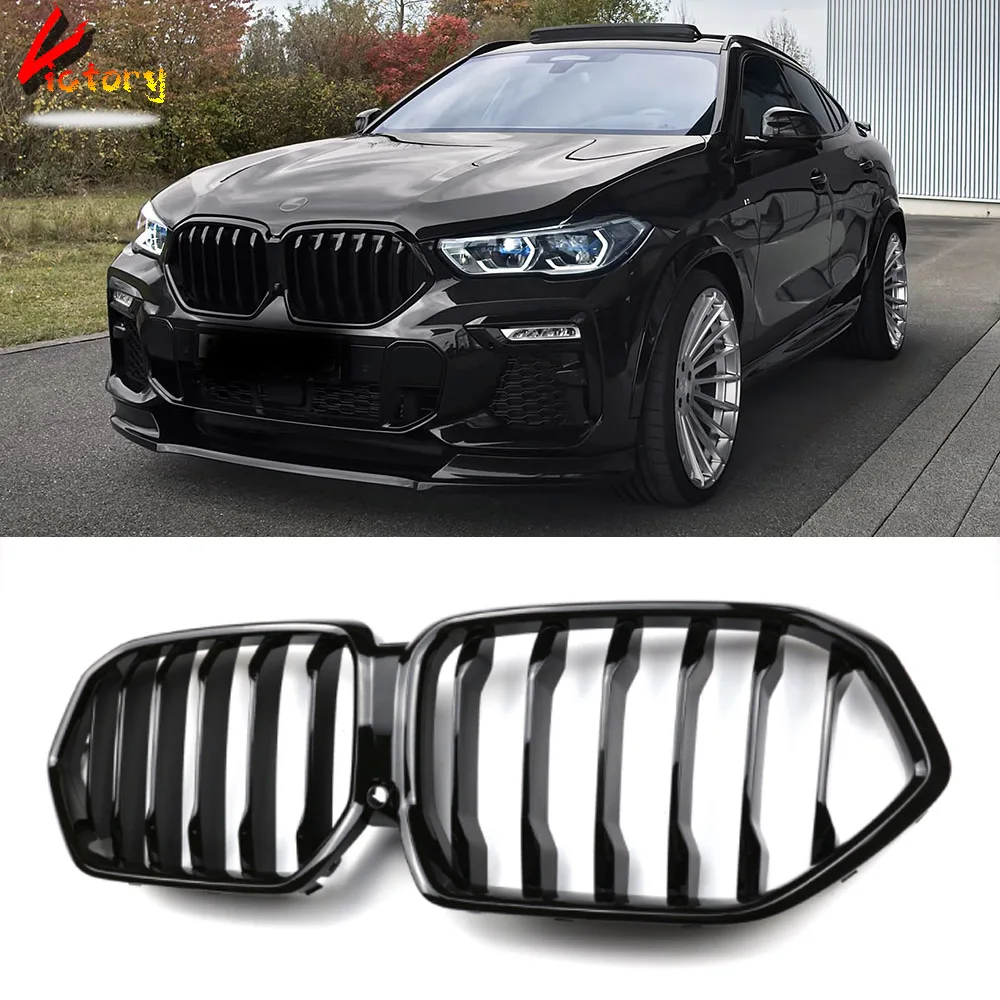 Решетка для BMW X6 Series G06 2021 дюйма, передний бампер для губ, карбоновая рама с принтом, глянцевые черные одиночные грили
Решетка для BMW X6 Series G06 2021 дюйма, передний бампер для губ, карбоновая рама с принтом, глянцевые черные одиночные грили