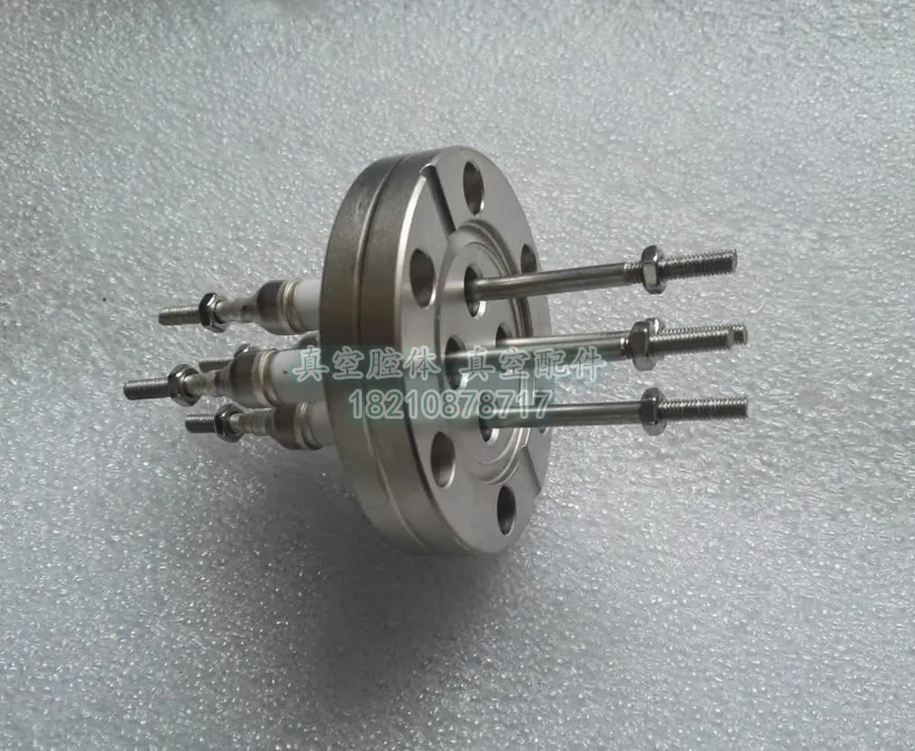 True Super High Altitude CF35 Ceramic Electrode Flange / Lead Wire / Signal Line / Penetrating Piece / Wire
True Super High Altitude CF35 Ceramic Electrode Flange / Lead Wire / Signal Line / Penetrating Piece / Wire