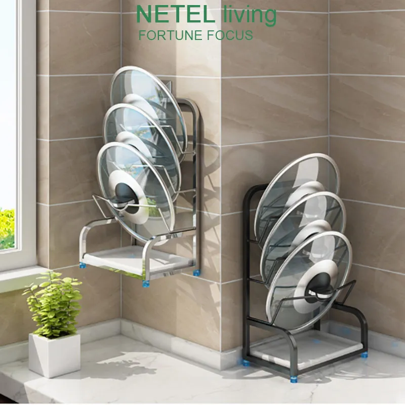 NETEL Housekeeper on wall Kitchen Space Saver Cabinet Door Mount Pot Pan Lid Holder Rack Organizer Storage Black White
NETEL Housekeeper on wall Kitchen Space Saver Cabinet Door Mount Pot Pan Lid Holder Rack Organizer Storage Black White