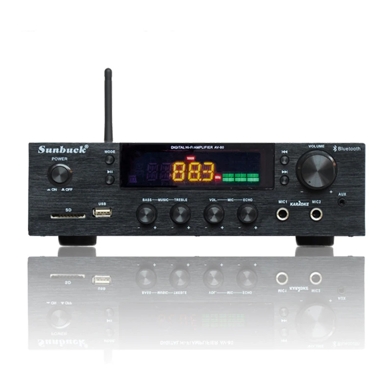 300W 220V Home Power Amplifier Karaoke Audio Bluetooth Power Amplifier Radio High Power Professional Power Amplifier
300W 220V Home Power Amplifier Karaoke Audio Bluetooth Power Amplifier Radio High Power Professional Power Amplifier